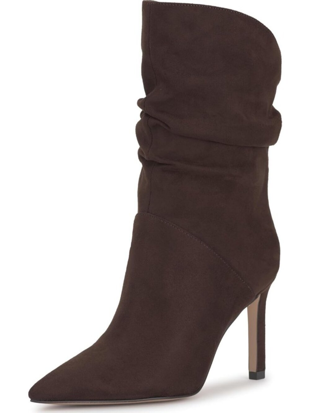 Chic Women's Scrunch High Heel Booties - Stylish & Comfortable Footwear